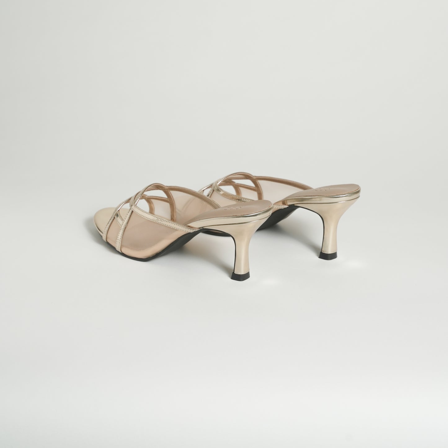 [NEW] Nara Heels Gold Mesh