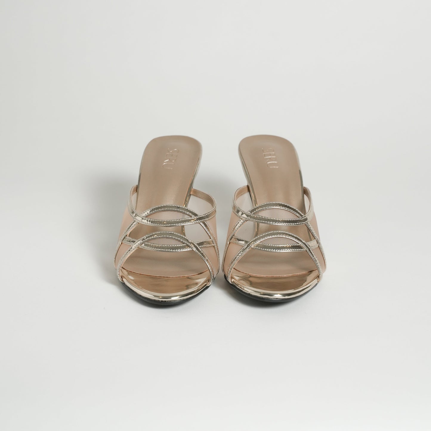 [NEW] Nara Heels Gold Mesh